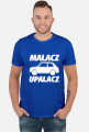 Malacz upalacz (koszulka męska) jasna grafika