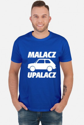 Malacz upalacz (koszulka męska) jasna grafika