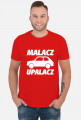 Malacz upalacz (koszulka męska) jasna grafika