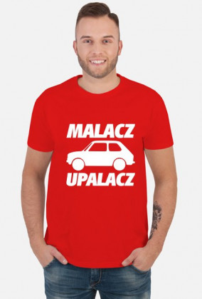 Malacz upalacz (koszulka męska) jasna grafika