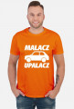 Malacz upalacz (koszulka męska) jasna grafika