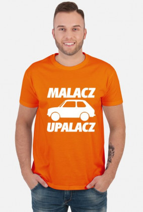 Malacz upalacz (koszulka męska) jasna grafika