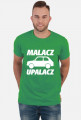 Malacz upalacz (koszulka męska) jasna grafika