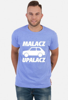 Malacz upalacz (koszulka męska) jasna grafika