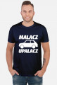 Malacz upalacz (koszulka męska) jasna grafika
