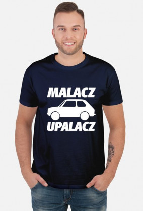 Malacz upalacz (koszulka męska) jasna grafika