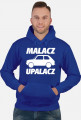 Malacz upalacz (bluza męska kapturowa) jasna grafika