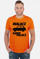 Malacz gumy palacz (koszulka męska) ciemna grafika