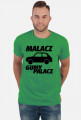 Malacz gumy palacz (koszulka męska) ciemna grafika