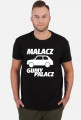 Malacz gumy palacz (koszulka męska) jasna grafika