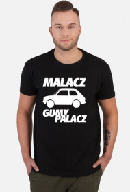 Malacz gumy palacz (koszulka męska) jasna grafika