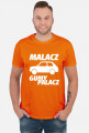 Malacz gumy palacz (koszulka męska) jasna grafika