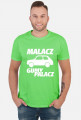 Malacz gumy palacz (koszulka męska) jasna grafika