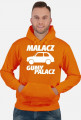 Malacz gumy palacz (bluza męska kapturowa) jasna grafika