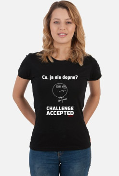 Co, ja nie dopnę? |czarna | slim fit