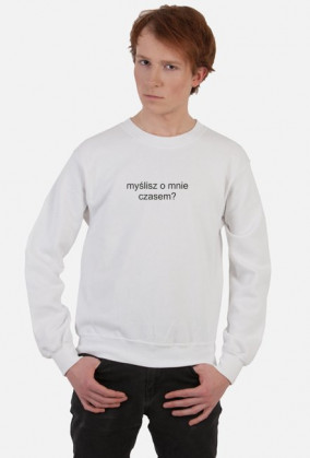 Myślisz o mnie czasem? - biała