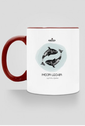 Moja Lechia - kubek - wieloryby