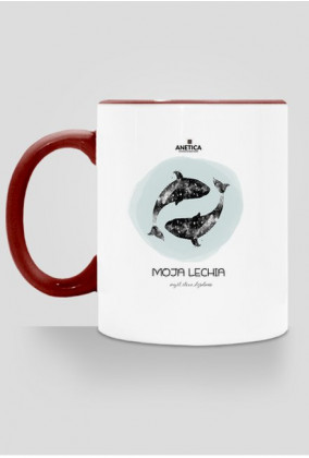 Moja Lechia - kubek - wieloryby