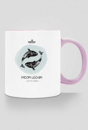 Moja Lechia - kubek - wieloryby