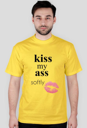 Kiss my ass- męska.