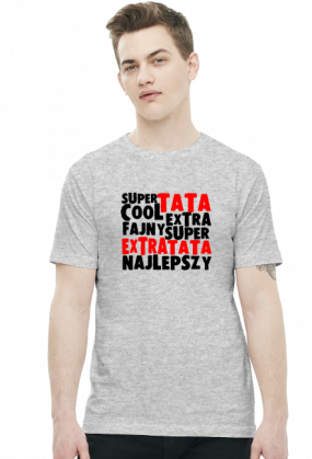 Koszulka dla taty - Super Extra Cool Tata