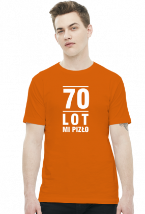 Koszulka 70 lot mi pizło