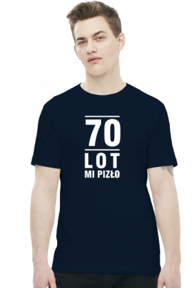 Koszulka 70 lot mi pizło