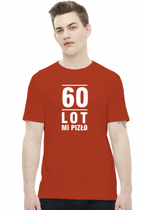 Koszulka 60 lot mi pizło