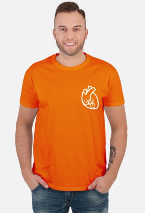 W SERCU MAM ROWER - KOSZULKA KOLOROWA