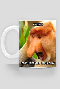 Halyna! Zrób mnie tej kapuczyny