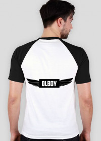 Koszulka z nickiem Olboy z nadrukiem SKY LINE