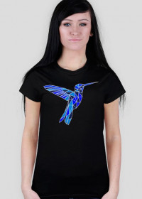 Koszulka Geometryczny Niebieskawy Koliber