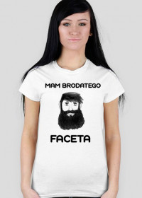 T-Shirt Brodaty Facet