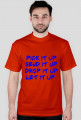 Koszulka męska ''Pick,Send,Drop,Let it up''