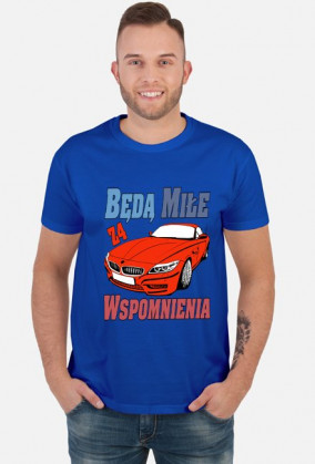 BMW Z4 E89 MPOWER - Będą Miłe Wspomnienia (koszulka męska)