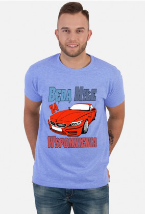 BMW Z4 E89 MPOWER - Będą Miłe Wspomnienia (koszulka męska)