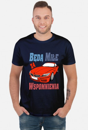 BMW Z4 E89 MPOWER - Będą Miłe Wspomnienia (koszulka męska)