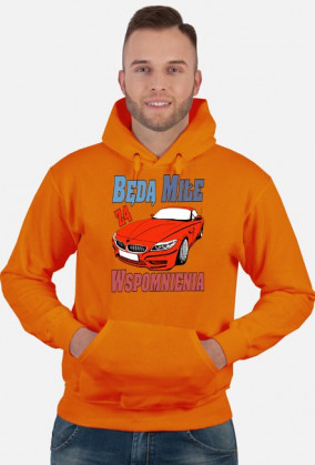 BMW Z4 E89 MPOWER - Będą Miłe Wspomnienia (bluza męska kapturowa)