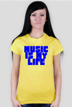 T-shirt Music is my life