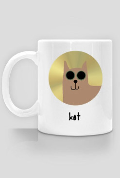 Kubek z kotami - kot koty