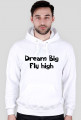 Bluza Męska Dream big fly high. Skoki narciarskie