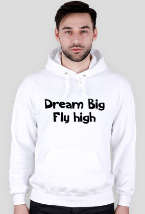 Bluza Męska Dream big fly high. Skoki narciarskie