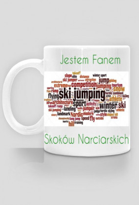 Kubek Jestem Fanem Skoków narciarskich