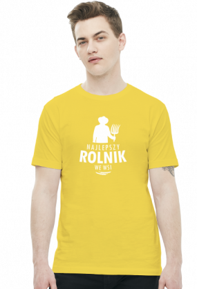 Koszulka z napisem Najlepszy rolnik we wsi