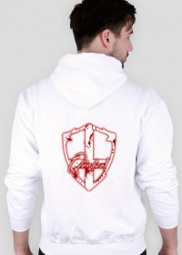 Biały Design Blood (Logo Tył)