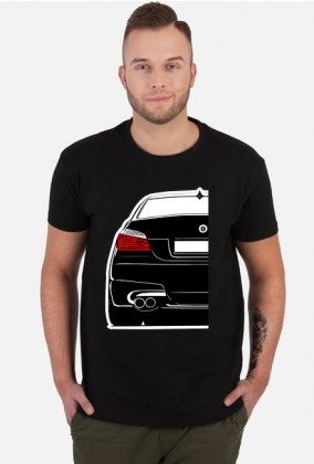 BMW M5 E60 V10 Black Beast (koszulka męska)