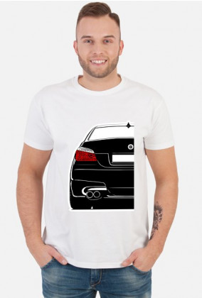 BMW M5 E60 V10 Black Beast (koszulka męska)