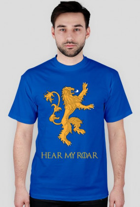 KOSZULKA GRA O TRON LANNISTER HEAR MY ROAR