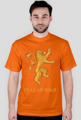 KOSZULKA GRA O TRON LANNISTER HEAR MY ROAR