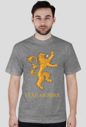 KOSZULKA GRA O TRON LANNISTER HEAR MY ROAR